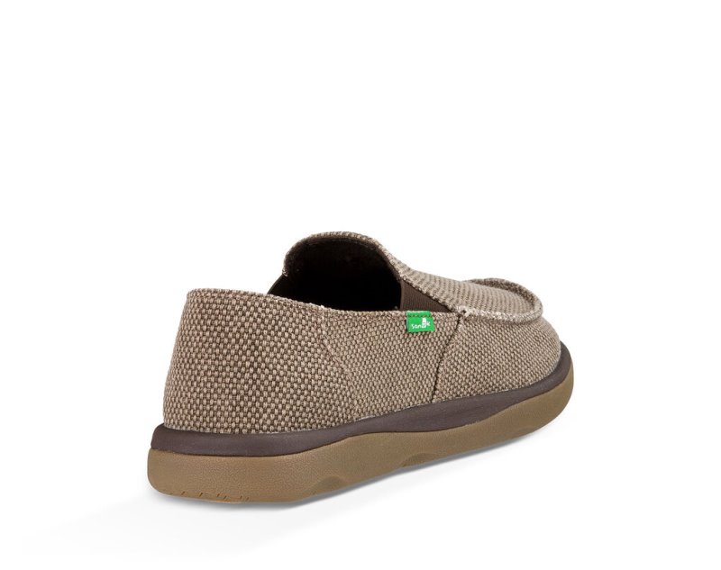 Sanuk Vagabond Tripper Men's Shoes Brown | Canada 211PJJ